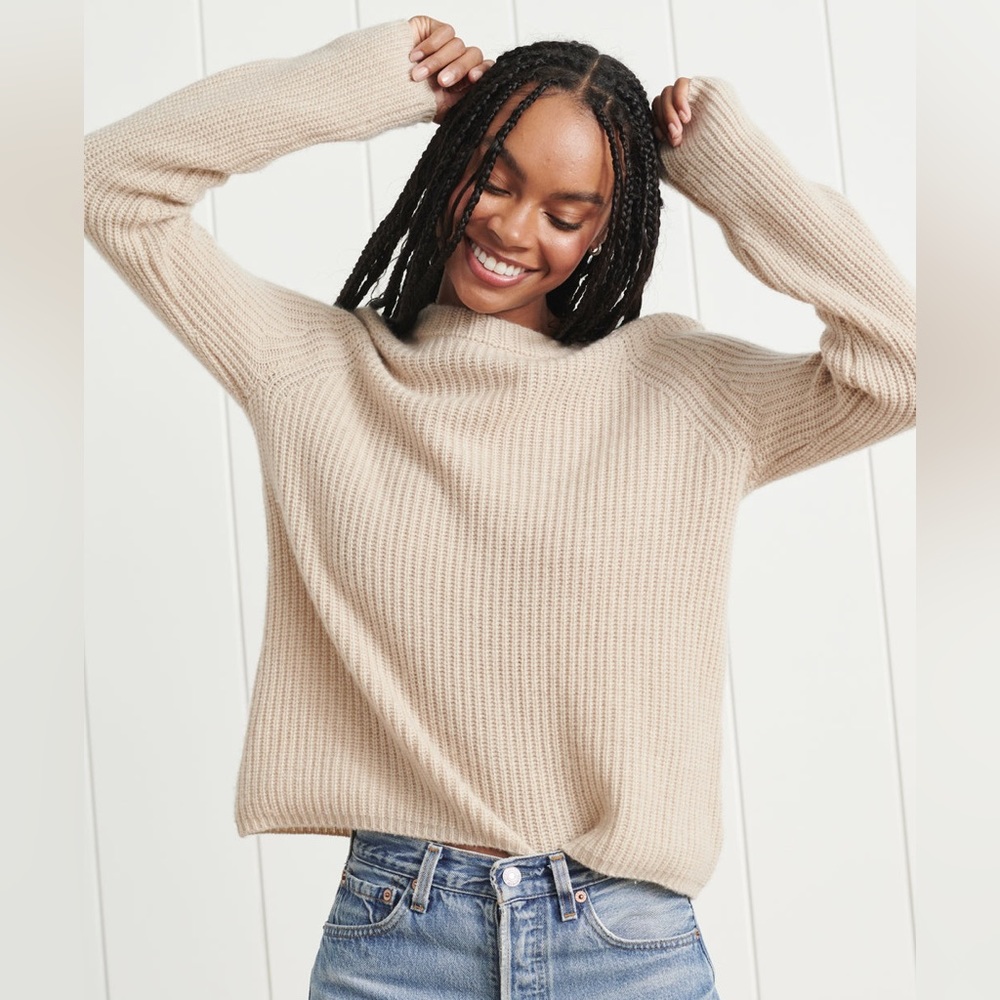 ⚡️SOLD⚡️Jenni Kayne Cashmere Fisherman Sweater